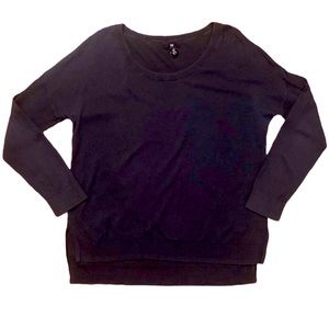 GAP Navy blue scoop neck lightweight sweater, large